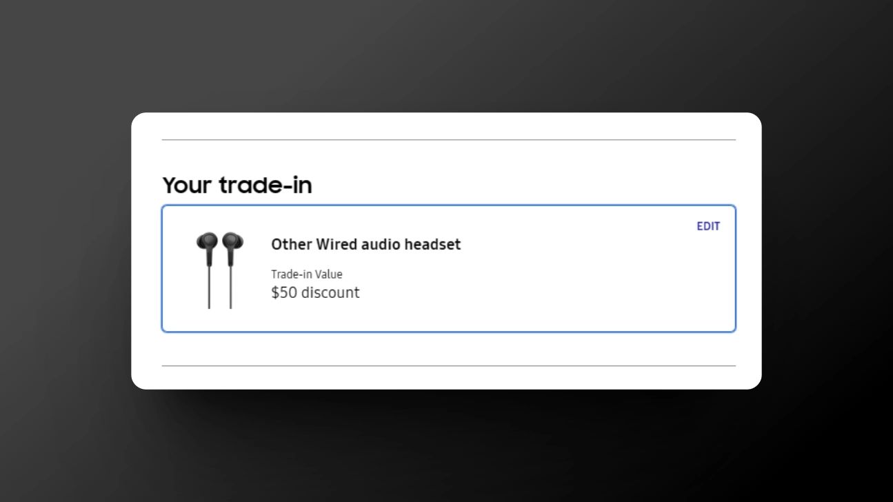 Samsung Galaxy Buds 2 Pro trade-in deal