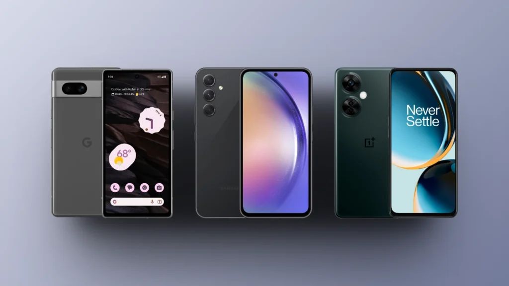 Best phones under $500 in 2023 thumbnail