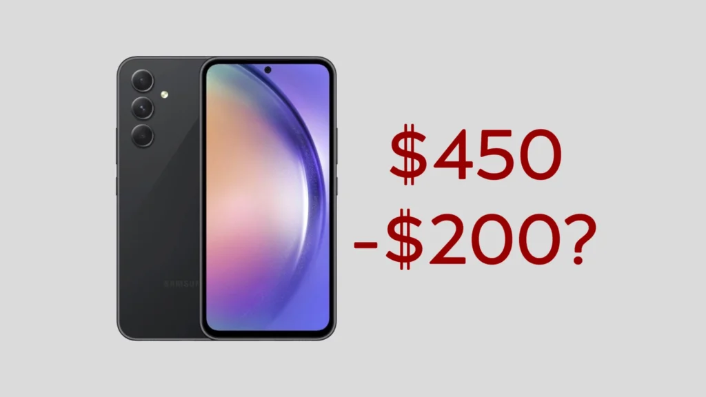 Samsung Galaxy A54 deal thumbnail